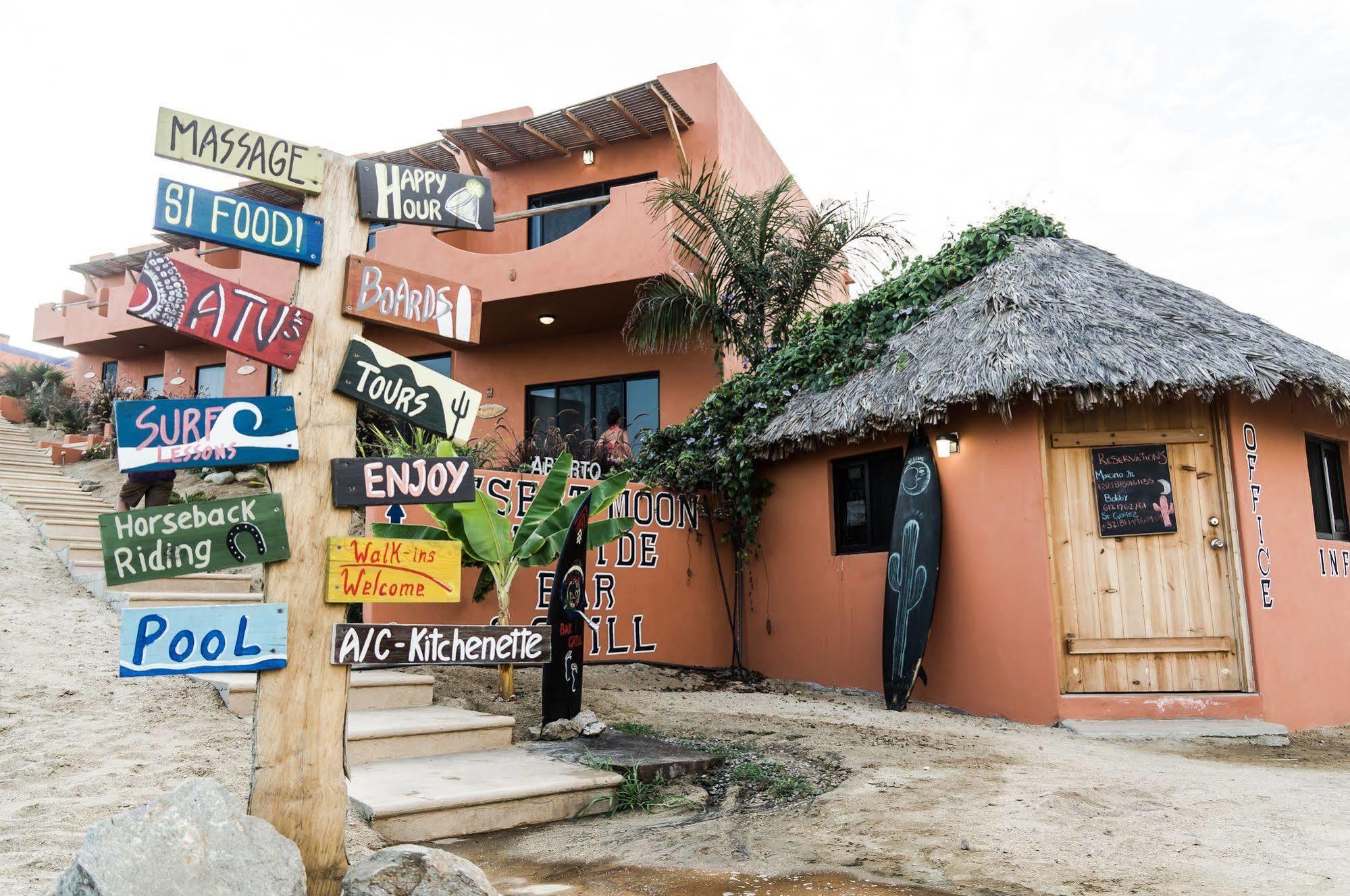 Cerritos Beach Hotel Desert Moon El Pescadero (Baja California Sur) Exterior foto